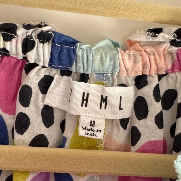 THML Multicolor Ruffle Sleeve Top - Picture 2 of 9